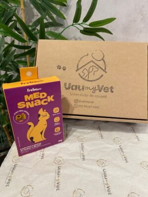 Med Snack Felino - Petisco Porta Remédio
